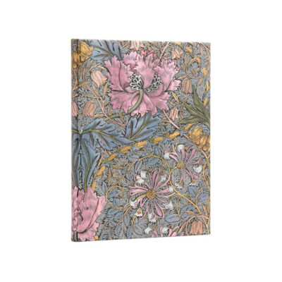 Caderno Colegial Capa Dura 144 Páginas Com Pauta – Pink Honeysuckle Ultra