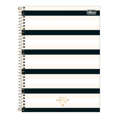 Caderno Universitário Grande Capa Dura 80 Folhas Connect West Village - Cores Sortidas
