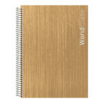 Caderno Universitário Espiral Grande Capa Dura Com 320 Folhas 20 Matérias World Class - Cores Sortid