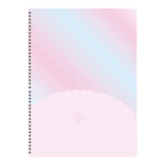 Caderno Universitário Grande Espiral 160 Folhas 10 Matérias Clean - Estampas Sortidas