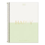 Caderno Universitário Grande Capa Dura 192 Folhas 12 Matérias Connect Happy - Estampas Sortidas