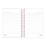 Caderneta Espiral Capa Dura 96 Folhas Bali- estampas Sortidas