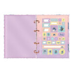 Fichário Caderno Argolado Colegial Com 4 Argolas - Stitch