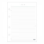 Bloco Refil Tiliflex Fich rio Caderno Argolado Colegial 4 Furos 80 Folhas - Soho
