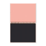 Caderno De Criação Folhas Pretas - Leve Amor