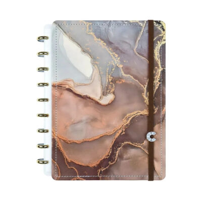 Caderno Inteligente 1/4 A5 Pequeno Espiral Com 80 Folhas - Jasper