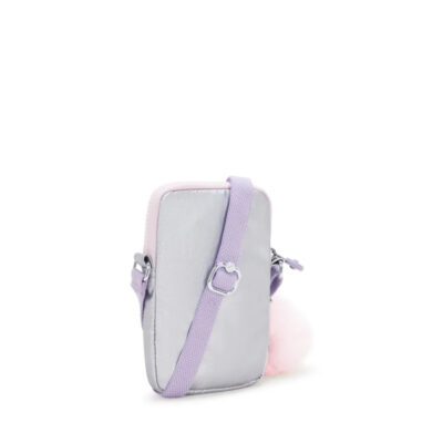 Bolsa Kipling Tally Transversal – Silver Glow Metálica