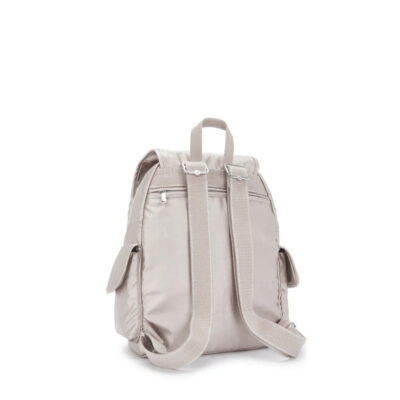 Mochila Kipling City Pack S – Metallic Glow