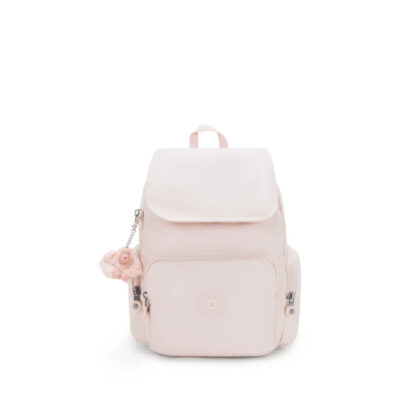 Mochila Kipling City Zip S - Pink Shine