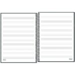 Caderno De Música Espiral 80 Folhas Capa Dura - Estampas Sortidas