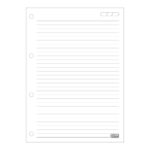 Bloco Refil Tiliflex Fichário Caderno Argolado Universitário 4 Furos 80 Folhas - Académie