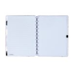Caderno Inteligente 1/4 A5 Pequeno Espiral Com 80 Folhas - By Gocase Mapa Mundi Rosa