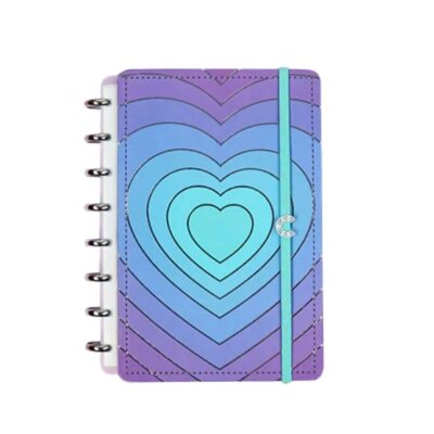 Caderno Inteligente 1/4 A5 Pequeno Espiral - Silver Love