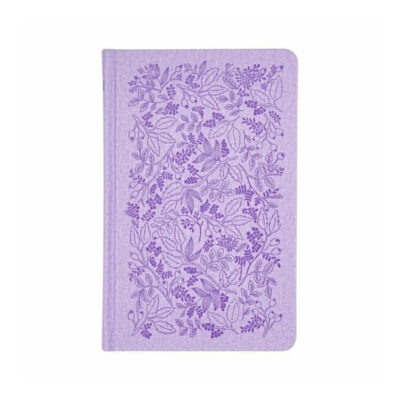 Bíblia Sagrada Slim Acf - Luxo - Lavanda Jardim