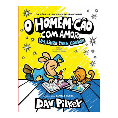 O Homem Cao Com Amor Livro Par Pilkey, Dav