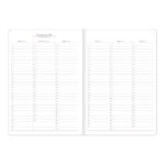 Planner Grampeado M7 Cambridge 2026 - Preta