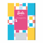 Caderno Brochura Costurado Sem Mola Universitário Capa Dura 48 Folhas Barbie - Estampas Diversas