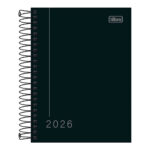 Agenda Espiral M4 Pepper 2026 - Preta