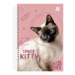 Caderneta Espiral Capa Dura 1/8 80 Folhas My Pets - Estampas Sortidas