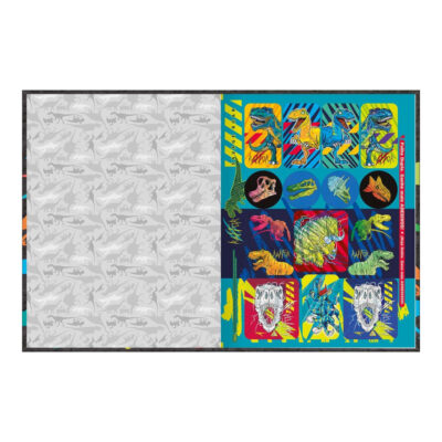 Caderno Brochura Costurado Sem Mola Universitário 48 Folhas Raptor – Estampas Sortidas