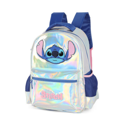Mochila Stitch - Prata