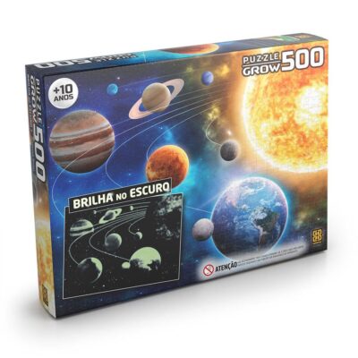 Quebra-Cabeça Com 500 Peças - Sistema Solar