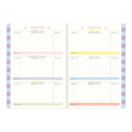 Planner Grampeado M7 Happy 2026 - Cores Sortidas