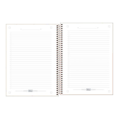 Caderno Espiral Universitário Capa Dura 160 Folhas 10 Matérias Soho – Estampas Sortidas