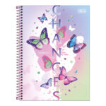 Caderno Espiral Universitário 80 Folhas Connect Daisy - Estampas Sortidas