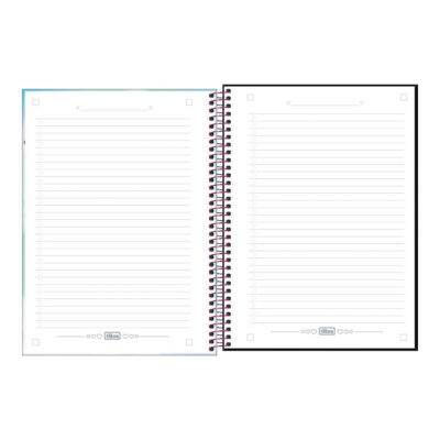 Caderno Espiral Universitário 80 Folhas Connect Daisy – Estampas Sortidas