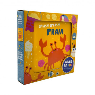 Splish Splash! Praia - Livro De Banho Que Muda De Cor Na Água!