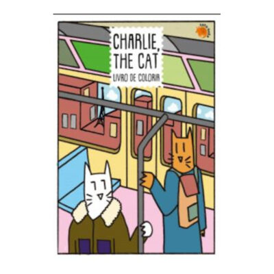 Charlie, The Cat: Livro De Colorir