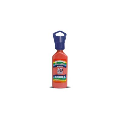 Tinta Dimensional Metálica - Vermelho