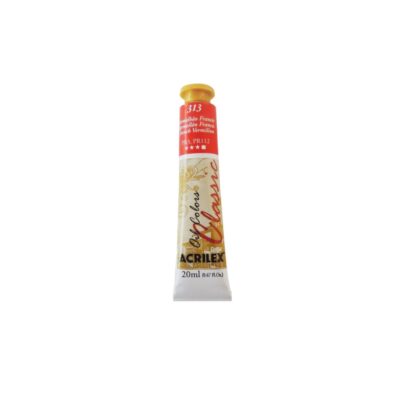 Tinta Óleo 20ml - Vermelhão Francês