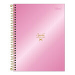 Caderno Colegial Médio Capa Dura 80 Folhas West Village Metalizado - Estampas Sortidas