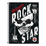 Caderno 1/4 Espiral 80 Folhas Pepper - Estampas Sortidas