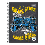 Caderno 1/4 Espiral 80 Folhas Pepper - Estampas Sortidas