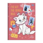Caderno 1/4 Pequeno Brochura Costurado Sem Mola Capa Dura 80 Folhas Marie - Estampas Sortidas