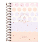 Agenda Espiral M5 Soho 2026 - Estampas Sortidas