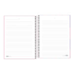 Caderno Colegial Médio Capa Dura 80 Folhas 1 Matéria Happy - Cores Sortidas
