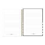 Caderno Universitário Grande Espiral Capa Dura 160 Folhas 10 Matérias Connect West Village - Estampa