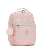 Mochila Kipling Seoul College - Blush Rosa Metálico