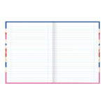 Caderno Brochura Costurado Sem Mola Universitário Grande Capa Dura 80 Folhas Be Berry - Estampas Sor