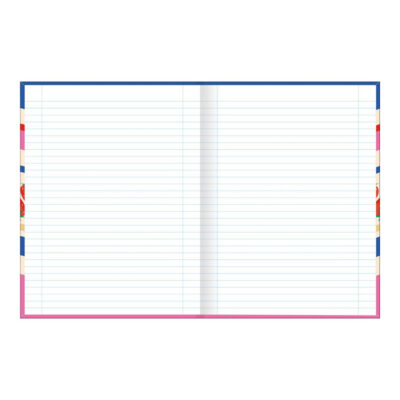 Caderno Brochura Costurado Sem Mola Universitário Grande Capa Dura 80 Folhas Be Berry – Estampas Sor