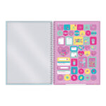 Caderno Espiral Universitário Grande Capa Dura 80 Folhas Sugar Rush - Estampas Sortidas