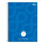 Caderno Espiral Universitário Grande Capa Dura 80 Folhas Pauta Ampliada Neuro - Cores Sortidas