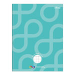 Caderno Brochura Costurado Sem Mola Universitário Grande Capa Dura 40 Folhas Quadriculado 2x2cm Neur