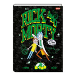 Caderno Brochura Costurado Sem Mola Universitário Capa Dura 80 Folhas 80 Folhas And Morty - Estampas