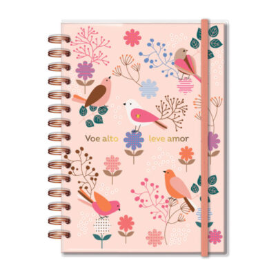 Planner Espiral Permanente M - Leve Amor
