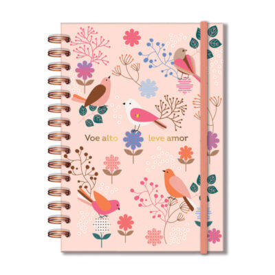 Planner Espiral Diário - Leve Amor